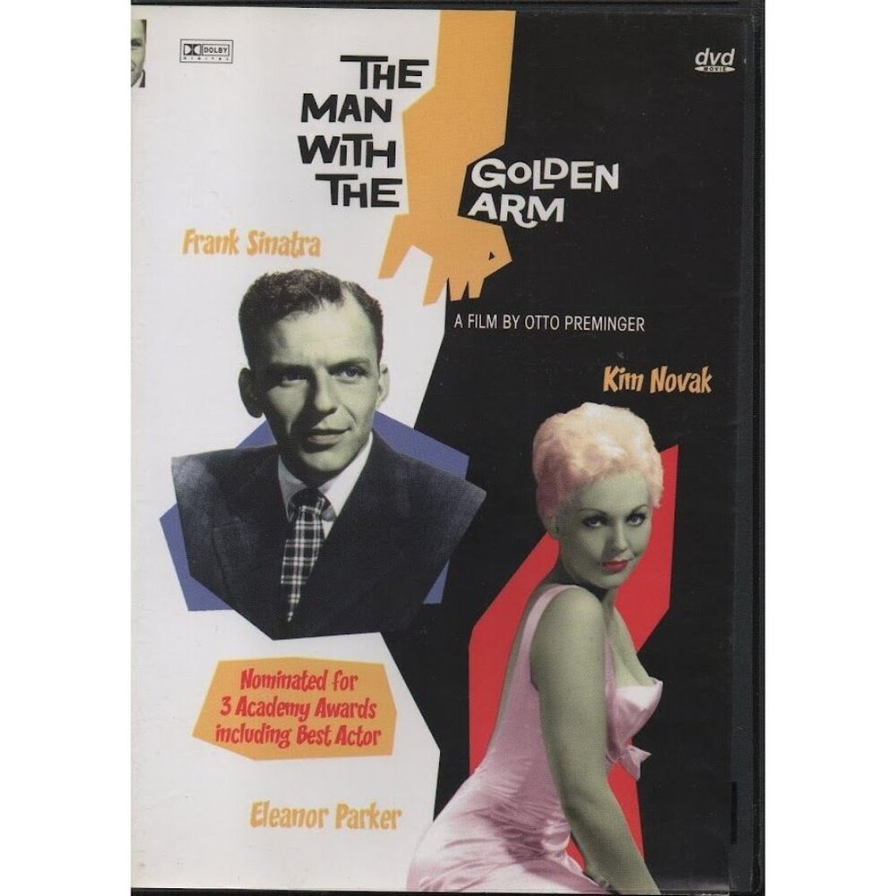 The Man with the Golden Arm (1955) DVD 2004 Frank Sinatra Kim Novak Drama